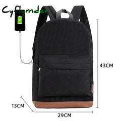 Tinyat Men’s 15 Inch Laptop Backpacks Computer Male School Backpacks Rucksacks Leisure For