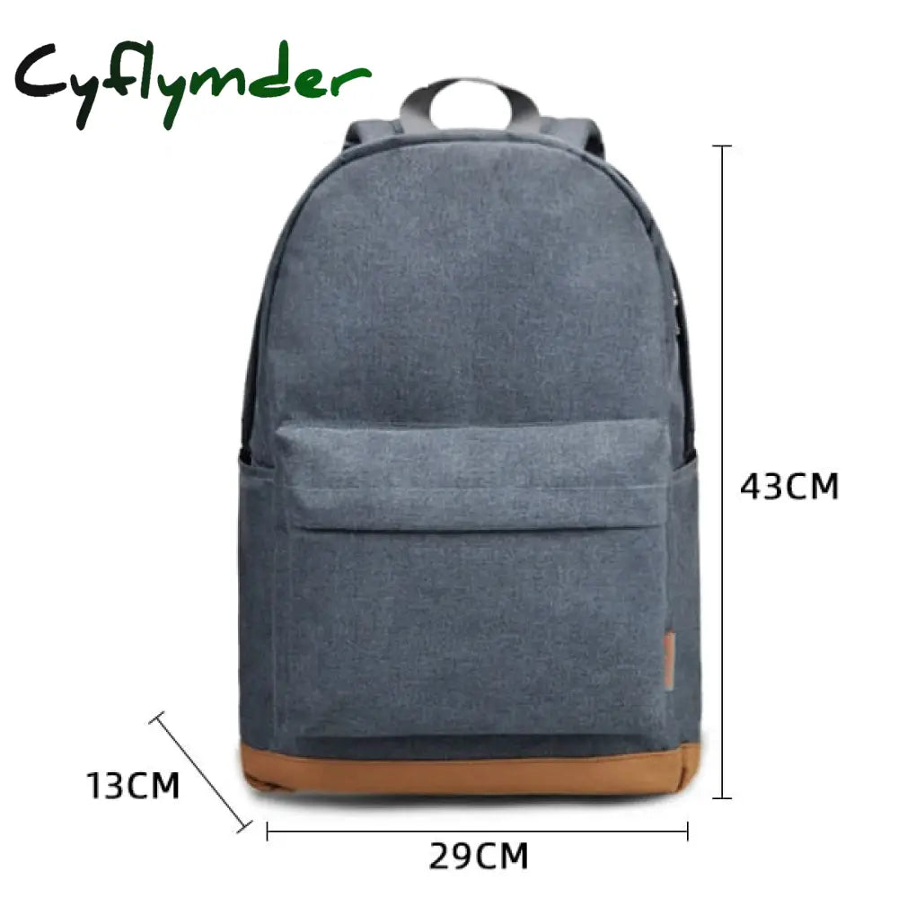 Tinyat Men’s 15 Inch Laptop Backpacks Computer Male School Backpacks Rucksacks Leisure For