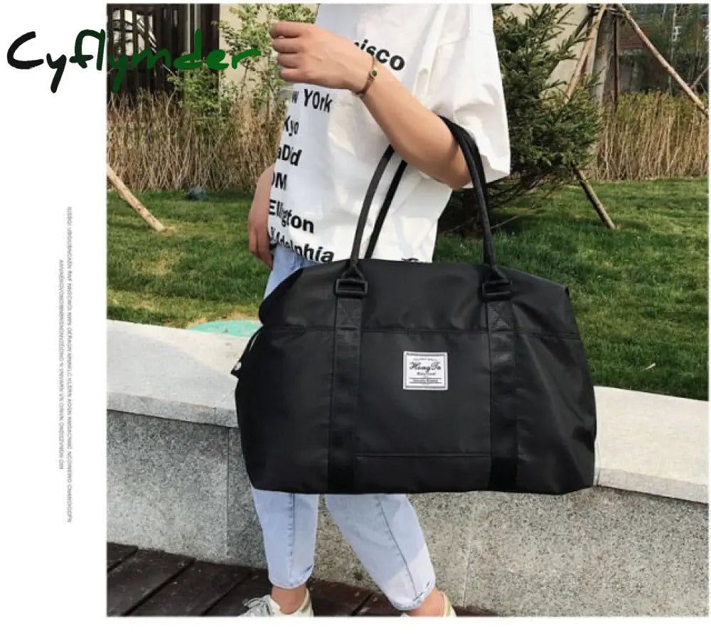 Vacation Travel Bag Women New Duffel Waterproof Tote Luggage Big Casual Weekend Handbag Sport Yoga