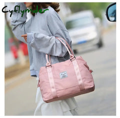 Vacation Travel Bag Women New Duffel Waterproof Tote Luggage Big Casual Weekend Handbag Sport Yoga