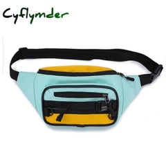 Waist Bag Women’s Fanny Pack Packs Leisure Canvas Bum Package Banana Messenger Bags New Zipper