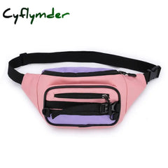 Waist Bag Women’s Fanny Pack Packs Leisure Canvas Bum Package Banana Messenger Bags New Zipper