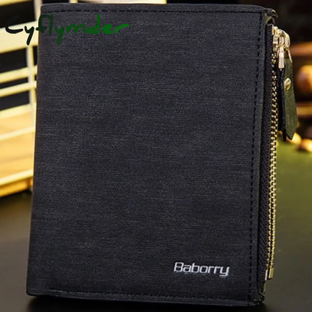 Wallet Rfid Theft Protect Coin Bag Zipper Purse Wallets For Men With Zippers Magic Luxury Men’s