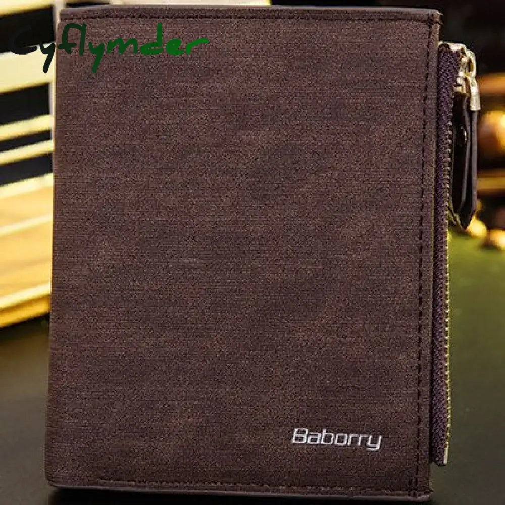 Wallet Rfid Theft Protect Coin Bag Zipper Purse Wallets For Men With Zippers Magic Luxury Men’s