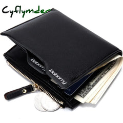 Wallet Rfid Theft Protect Coin Bag Zipper Purse Wallets For Men With Zippers Magic Luxury Men’s