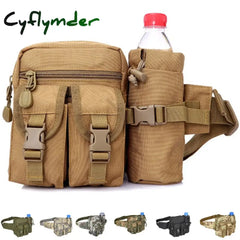 Waterproof Nylon Men Fanny Pack Tactical Military Army Waist Bag Hiking Outdoor Camping Shoulder