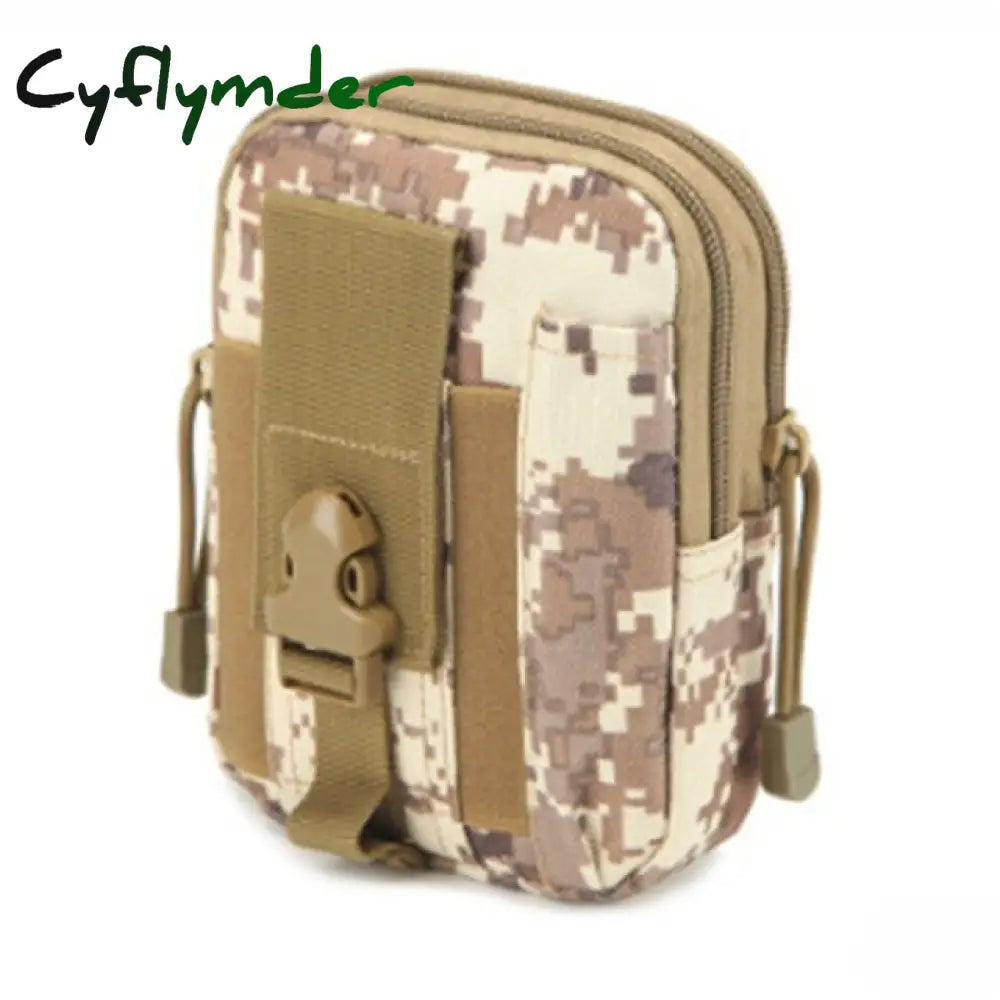 Waterproof Nylon Men Fanny Pack Tactical Military Army Waist Bag Hiking Outdoor Camping Shoulder