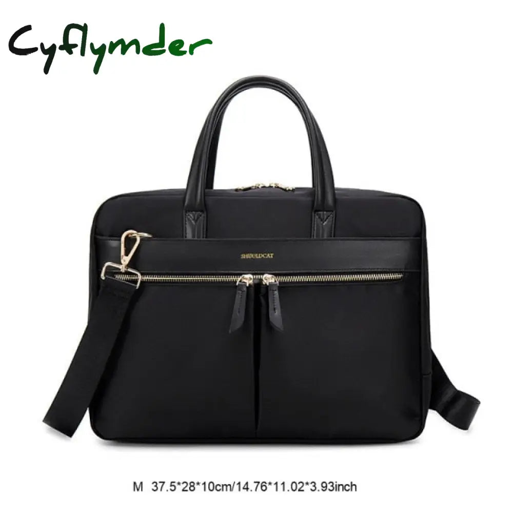 Women Laptop Briefcase Computer Bag Business Document Organizer Ipad Tote Ladies Handbag Messenger