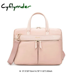 Women Laptop Briefcase Computer Bag Business Document Organizer Ipad Tote Ladies Handbag Messenger