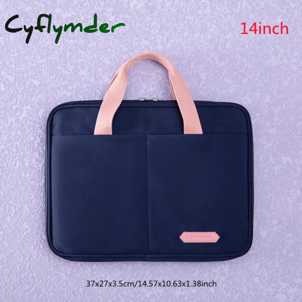 Women Laptop Briefcase Computer Bag Business Document Organizer Ipad Tote Ladies Handbag Messenger