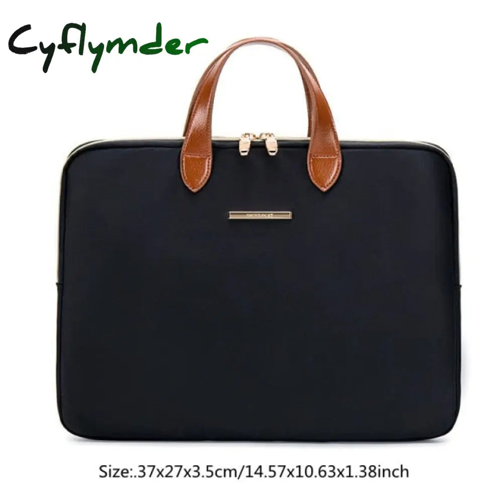 Women Laptop Briefcase Computer Bag Business Document Organizer Ipad Tote Ladies Handbag Messenger