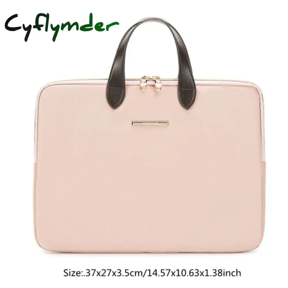 Women Laptop Briefcase Computer Bag Business Document Organizer Ipad Tote Ladies Handbag Messenger