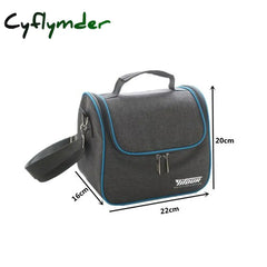 Women Thermal Insulation Cooler Lunch Bags Picnic Bento Box Fresh Keeping Ice Pack Bag Food Fruit