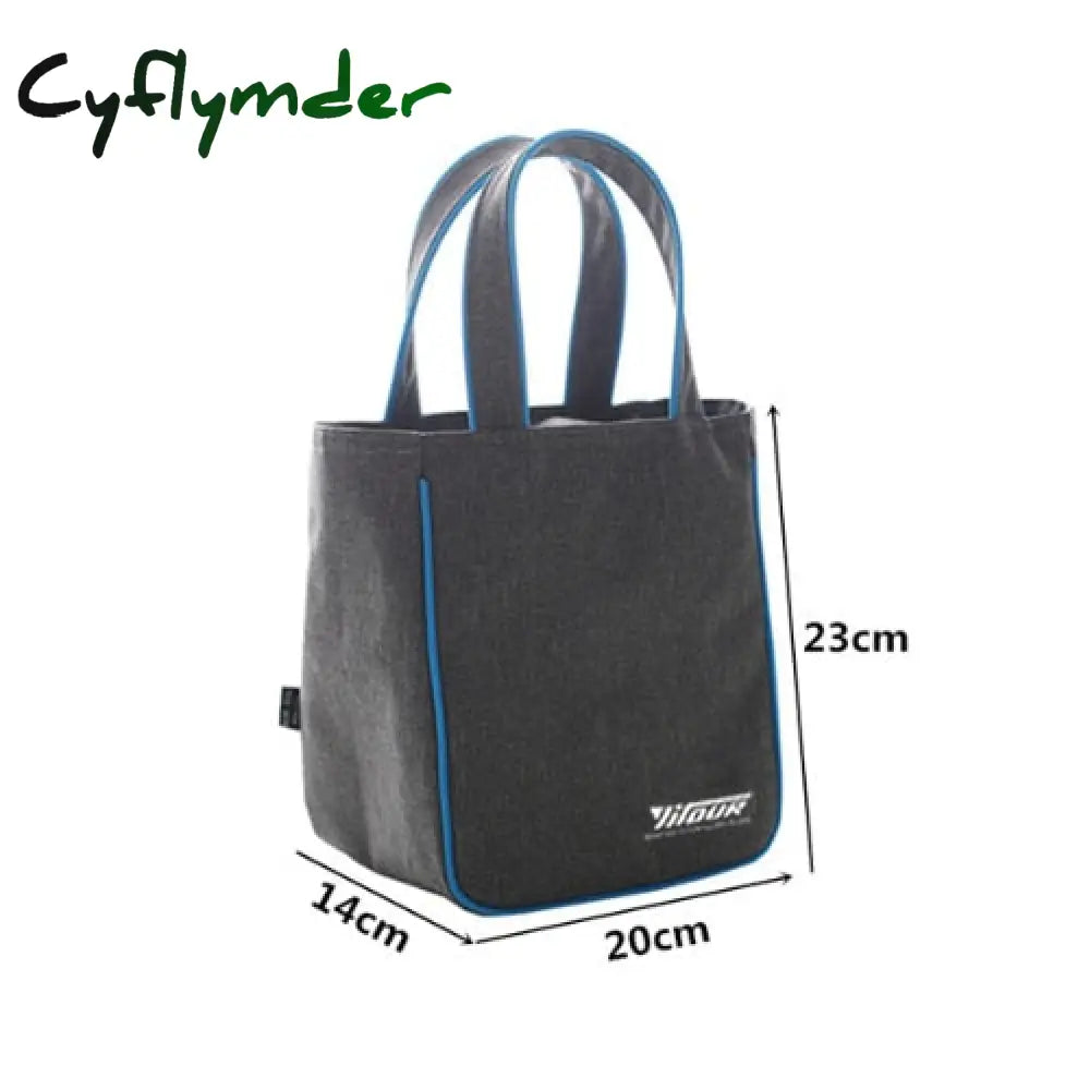 Women Thermal Insulation Cooler Lunch Bags Picnic Bento Box Fresh Keeping Ice Pack Bag Food Fruit