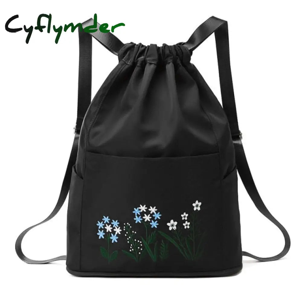 Women Tote Bag Foldable Large Capacity Gym Bags Shoulder Training Travel Handle Handbag Yoga Sport