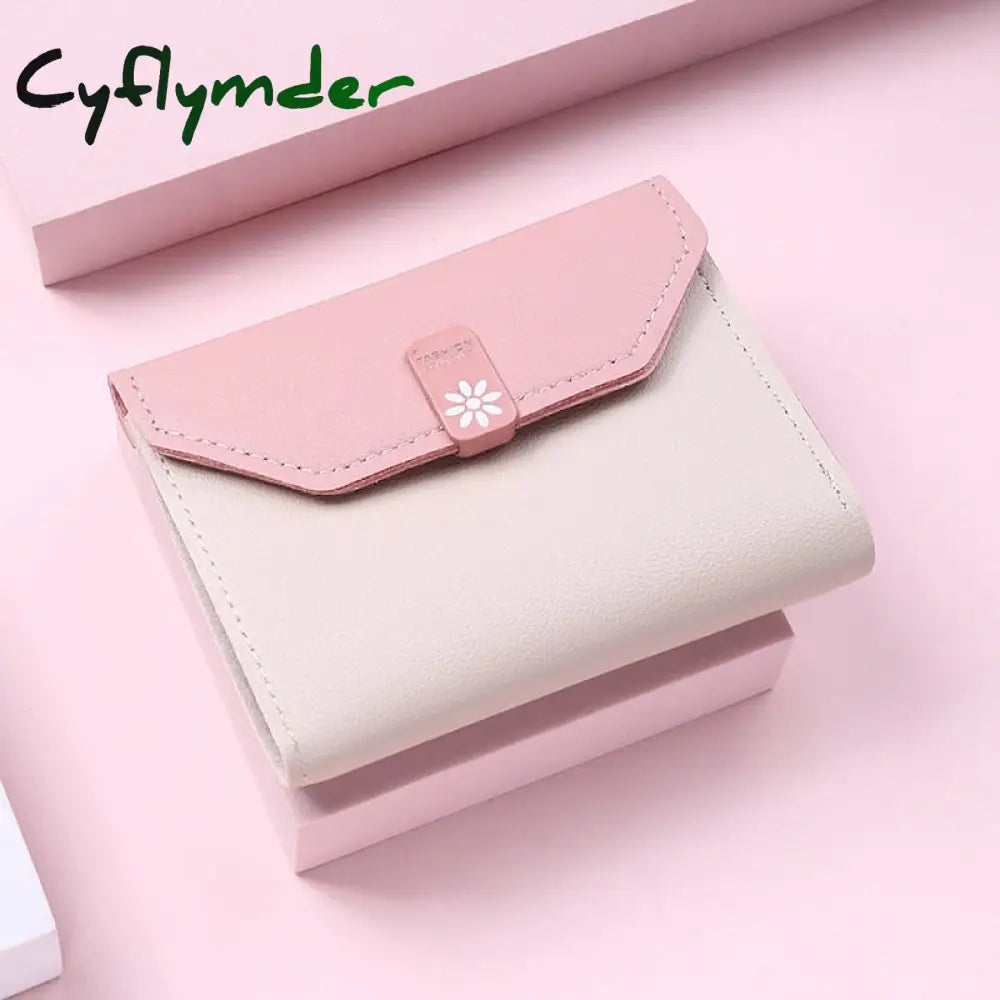 Women Wallet Fashion Money Bag Ladies Short Leather Card Holder Girl Small Clutch Purse Coin