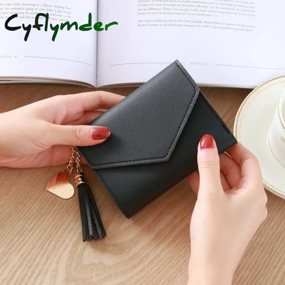 Women Wallets Small Embroidery Leather Purse Ladies Card Bag For Clutch Female Money Clip Wallet