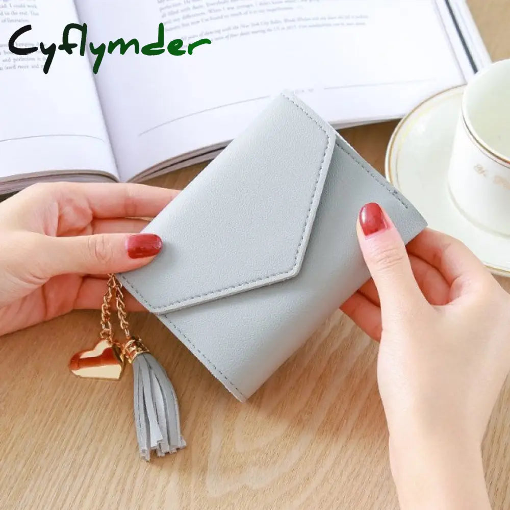 Women Wallets Small Embroidery Leather Purse Ladies Card Bag For Clutch Female Money Clip Wallet