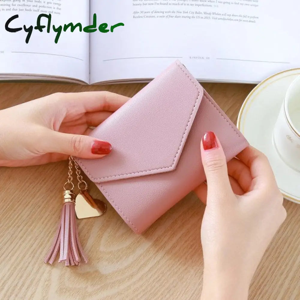 Women Wallets Small Embroidery Leather Purse Ladies Card Bag For Clutch Female Money Clip Wallet