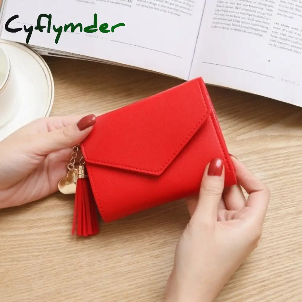 Women Wallets Small Embroidery Leather Purse Ladies Card Bag For Clutch Female Money Clip Wallet