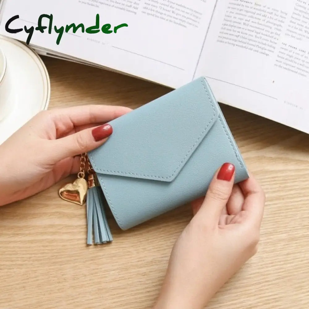 Women Wallets Small Embroidery Leather Purse Ladies Card Bag For Clutch Female Money Clip Wallet