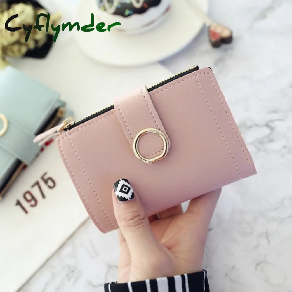 Women Wallets Small Fashion Brand Leather Purse Ladies Card Bag For Clutch Female Money Clip Wallet