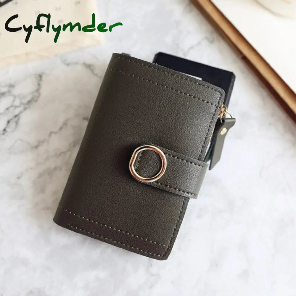 Women Wallets Small Fashion Brand Leather Purse Ladies Card Bag For Clutch Female Money Clip Wallet