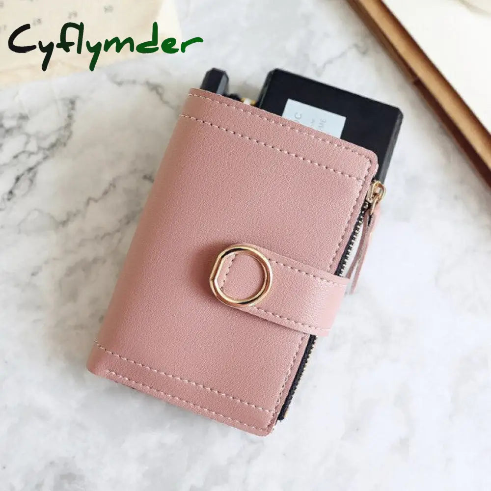 Women Wallets Small Fashion Brand Leather Purse Ladies Card Bag For Clutch Female Money Clip Wallet