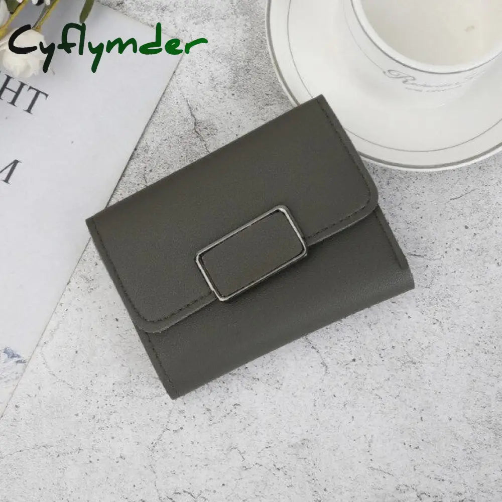 Women Wallets Small Fashion Brand Leather Purse Ladies Card Bag For Clutch Female Money Clip Wallet