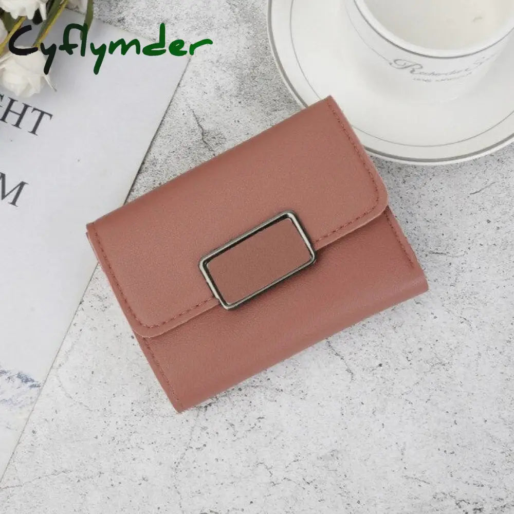 Women Wallets Small Fashion Brand Leather Purse Ladies Card Bag For Clutch Female Money Clip Wallet