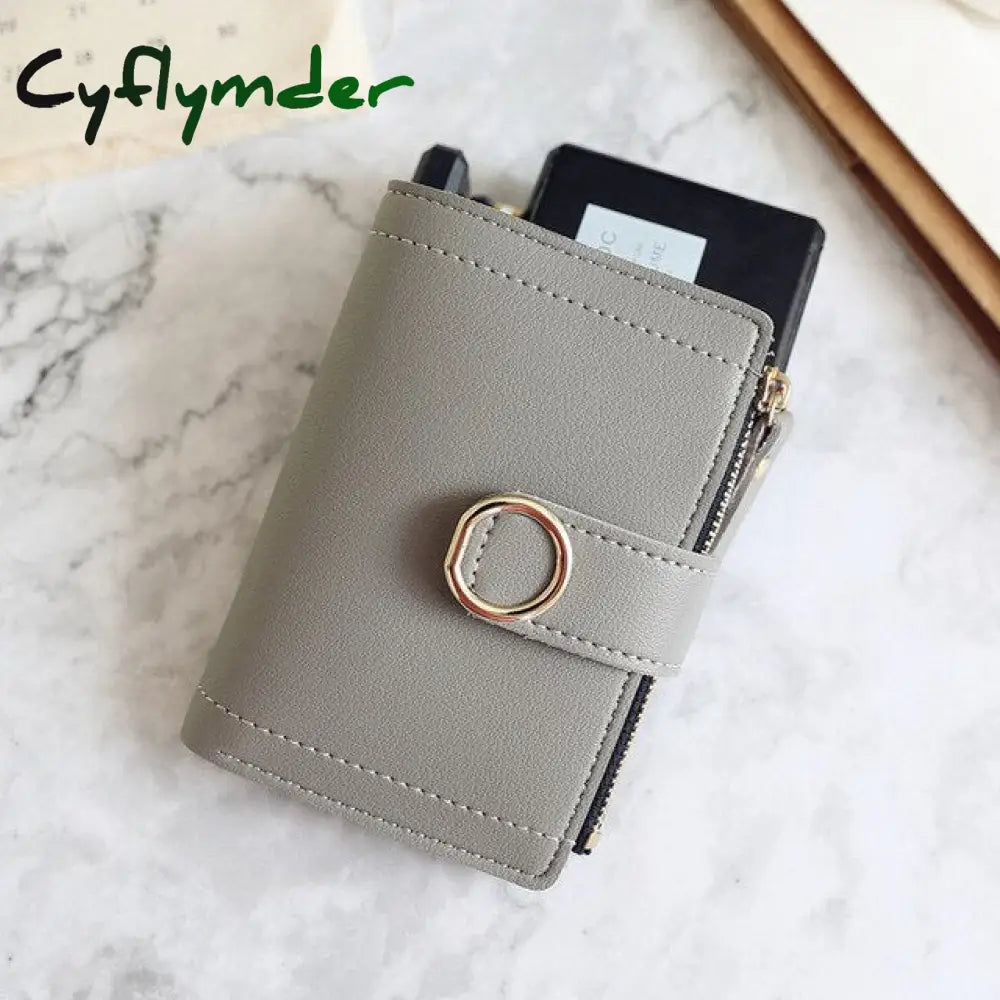 Women Wallets Small Fashion Brand Leather Purse Ladies Card Bag For Clutch Female Money Clip Wallet