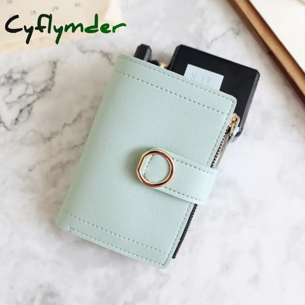 Women Wallets Small Fashion Brand Leather Purse Ladies Card Bag For Clutch Female Money Clip Wallet