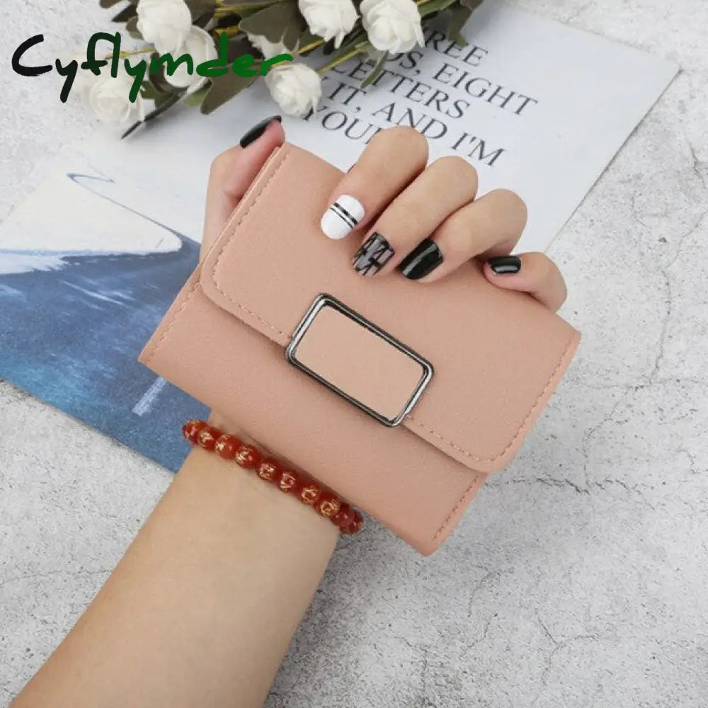 Women Wallets Small Fashion Brand Leather Purse Ladies Card Bag For Clutch Female Money Clip Wallet