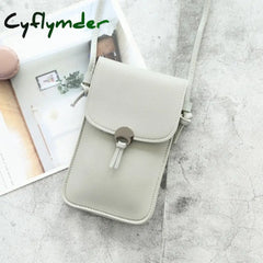 Women’s Mobile Phone Bag Female Messenger Shoulder Bags Crossbody Retro Pu Leather Mini Handbags