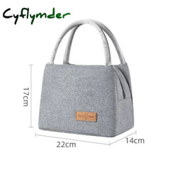 Women’s Thermal Lunch Box Bag Portable Kids School Fresh Food Men’s Cooler Bento Pouch Office