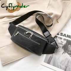 Women’s Waist Bags Fashion Leather Fanny Pack Shoulder Crossbody Ladies Women Belt Bag