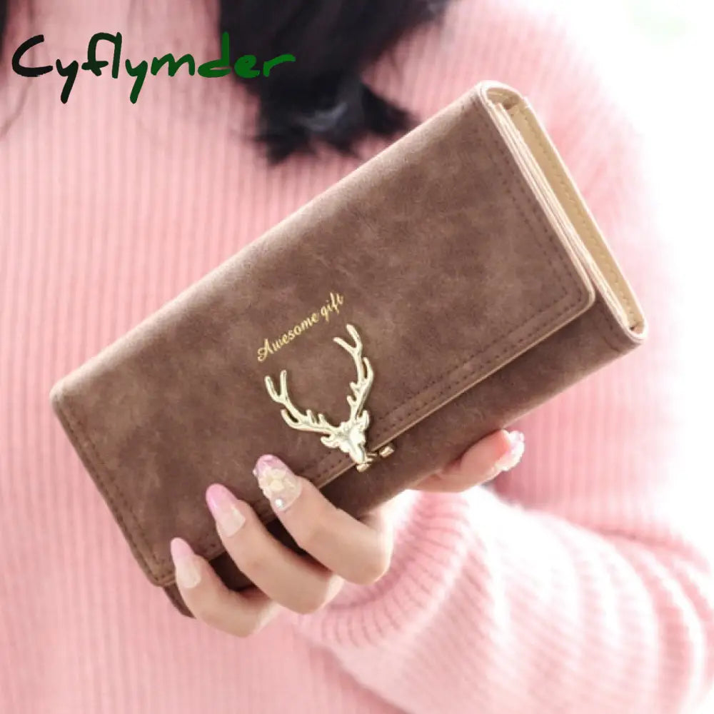 Women’s Wallet Purse Pu Leather New Fashion Clutch Portefeuille Large Capacity Long Short Coin