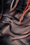 Cyflymder - Apricot Street Tie Dye Tassel Patchwork Backless One Step Skirt Dresses