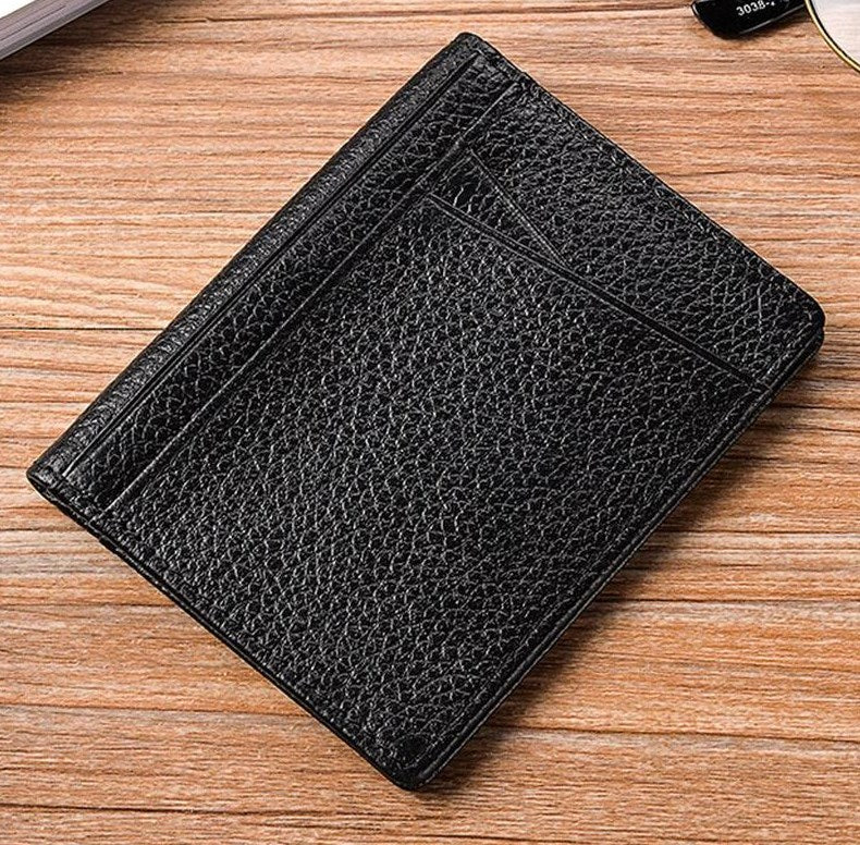 Cyflymder Ultra Slim RFID Blocking Leather Wallet Credit ID Card For Men Holder Purse Case Money Fashion Bag Women Wallets
