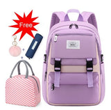 Cyflymder Fashion School Bags For teenage Girls Waterproof big schoolbag Children Backpack Book bag Kids School Backpack teens mochila