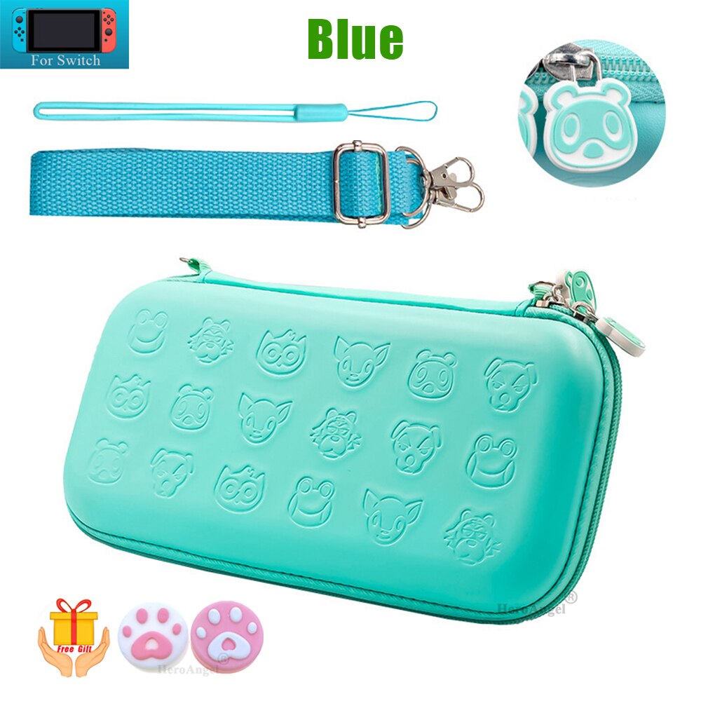 Cyflymder 12cm*26cm*5cm Fruits Portable Shoulder Strap Lanyard Travel Storage Bag For Nintendo Switch Game Console Box Shell Cover Case