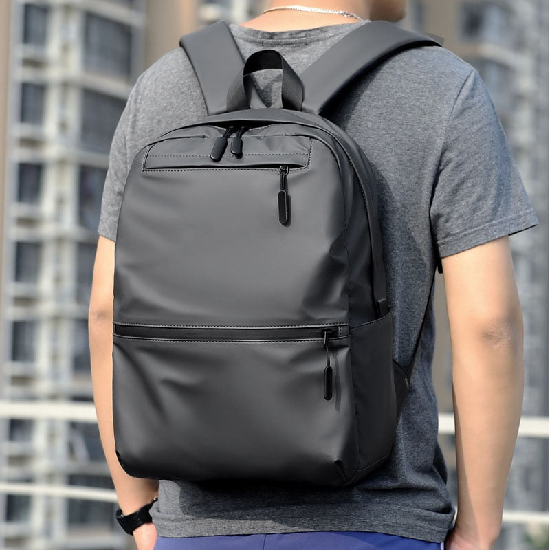 Cyflymder High Capacity Ultralight Backpack For Men Soft Polyester Fashion School Backpack  Laptop organizer Waterproof Travel Shopping Bags Men's