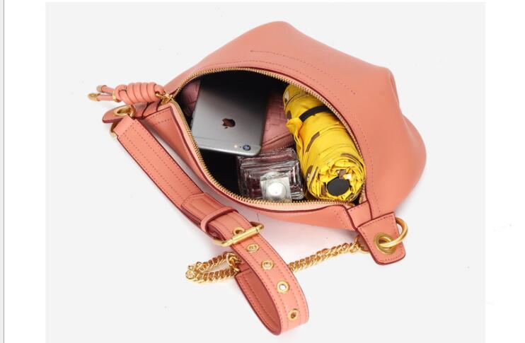 Cyflymder Genuine leather waist bags women designer fanny pack fashion belt female lady wait pack bum bag cowskin single shouder bag