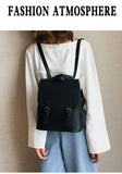 Cyflymder Mini Backpack Women PU Leather Shoulder Bag For Teenage Girls New Fashion Small Bagpack School Bag Ladies Casual Backpack
