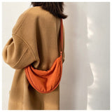 Casual Nylon Hobos Crossbody Bag for Women Designer Shoulder Bags Large Capacity Tote Lady Travel Shopper Bag Female Purses