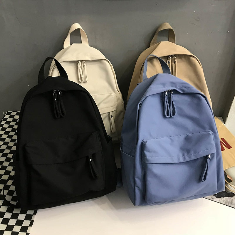 Cyflymder Fashion Backpack Canvas Women Backpack Anti-theft Shoulder Bag New School Bag For Teenager Girls School Backapck Female