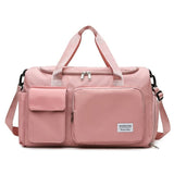 Cyflymder Nylon Capacity Handbag Teenage Girls Free Purse Shoulder Bags Waterproof WomenTote  Pure Color Eco Simple Shopping Bag