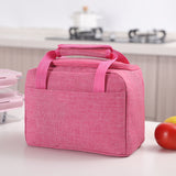 Cyflymder Portable Lunch Bag New Thermal Insulated Lunch Box Tote Cooler Handbag Bento Pouch Dinner Container School Food Storage Bags
