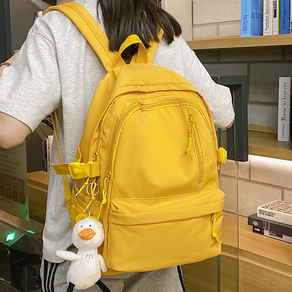 Cyflymder Harajuku Girl Fashion waterproof Bag Women Kawaii Trendy College Student Backpack Lady Cute School Bag Female Cool Book Backpack