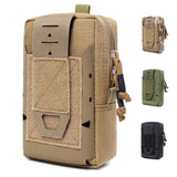 Cyflymder Tactical Pouch Phones Waist Bags 1000D Molle Bag for Hiking Camping Cycling Men Women Flashlights Outdoor Tools Storage Holders